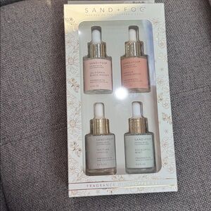 Sand + Fog NWT Inspired On The California Coast Fragrance Oil Dropper Set
